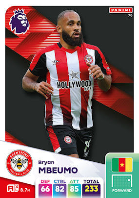 Panini Adrenalyn XL Premier League 2025 - Single BRENTFORD Cards (#64 - #81)