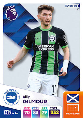 Panini Adrenalyn XL Premier League 2025 - Single BRIGHTON & HOVE ALBION Cards (#82 - #99)