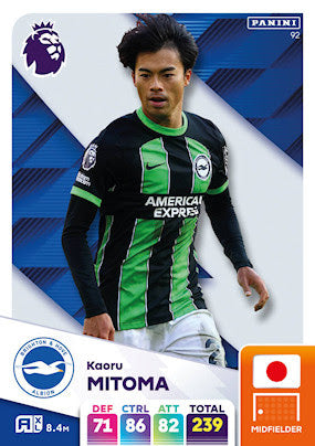 Panini Adrenalyn XL Premier League 2025 - Single BRIGHTON & HOVE ALBION Cards (#82 - #99)