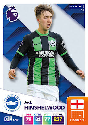 Panini Adrenalyn XL Premier League 2025 - Single BRIGHTON & HOVE ALBION Cards (#82 - #99)