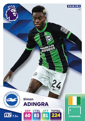 Panini Adrenalyn XL Premier League 2025 - Single BRIGHTON & HOVE ALBION Cards (#82 - #99)