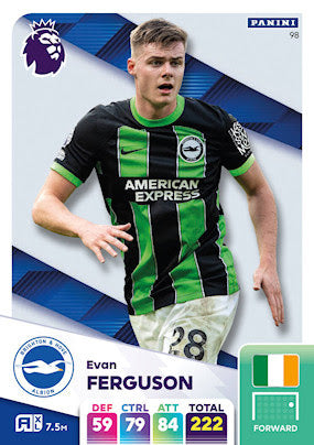 Panini Adrenalyn XL Premier League 2025 - Single BRIGHTON & HOVE ALBION Cards (#82 - #99)