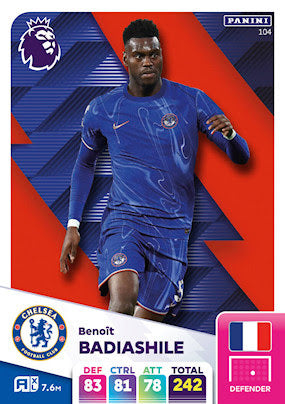 Panini Adrenalyn XL Premier League 2025 - Single CHELSEA Cards (#100 - #117)