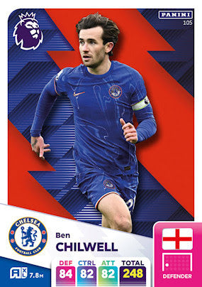 Panini Adrenalyn XL Premier League 2025 - Single CHELSEA Cards (#100 - #117)