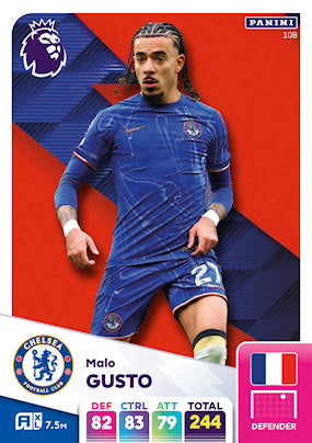 Panini Adrenalyn XL Premier League 2025 - Single CHELSEA Cards (#100 - #117)