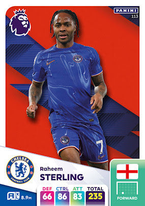 Panini Adrenalyn XL Premier League 2025 - Single CHELSEA Cards (#100 - #117)