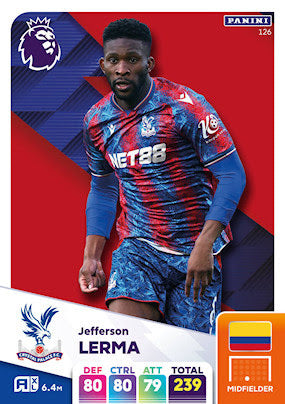 Panini Adrenalyn XL Premier League 2025 - Single CRYSTAL PALACE Cards (#118 - #135)