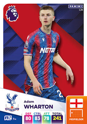 Panini Adrenalyn XL Premier League 2025 - Single CRYSTAL PALACE Cards (#118 - #135)