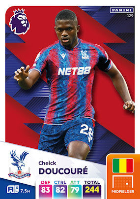 Panini Adrenalyn XL Premier League 2025 - Single CRYSTAL PALACE Cards (#118 - #135)