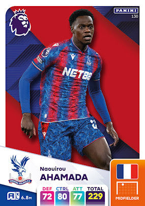 Panini Adrenalyn XL Premier League 2025 - Single CRYSTAL PALACE Cards (#118 - #135)