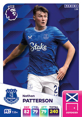 Panini Adrenalyn XL Premier League 2025 - Single EVERTON Cards (#136 - #153)