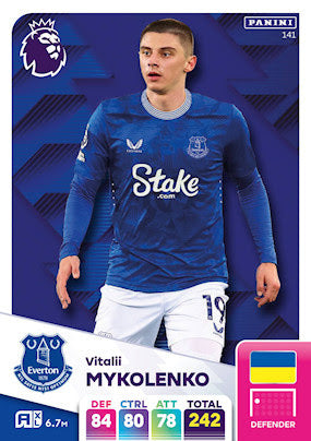 Panini Adrenalyn XL Premier League 2025 - Single EVERTON Cards (#136 - #153)