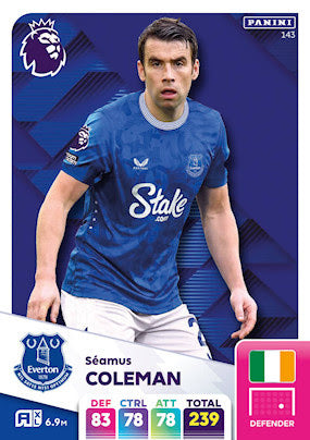 Panini Adrenalyn XL Premier League 2025 - Single EVERTON Cards (#136 - #153)