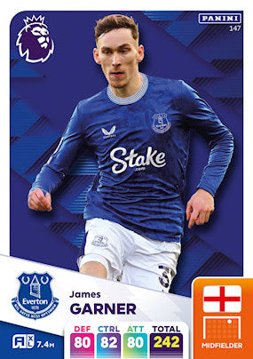 Panini Adrenalyn XL Premier League 2025 - Single EVERTON Cards (#136 - #153)