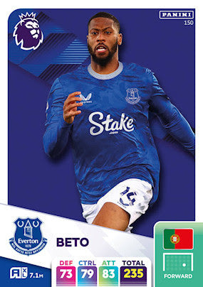 Panini Adrenalyn XL Premier League 2025 - Single EVERTON Cards (#136 - #153)