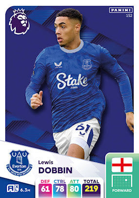 Panini Adrenalyn XL Premier League 2025 - Single EVERTON Cards (#136 - #153)