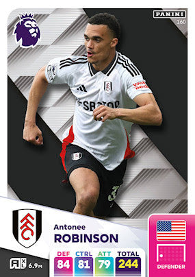 Panini Adrenalyn XL Premier League 2025 - Single FULHAM Cards (#154 - #171)