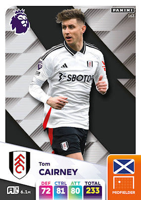 Panini Adrenalyn XL Premier League 2025 - Single FULHAM Cards (#154 - #171)