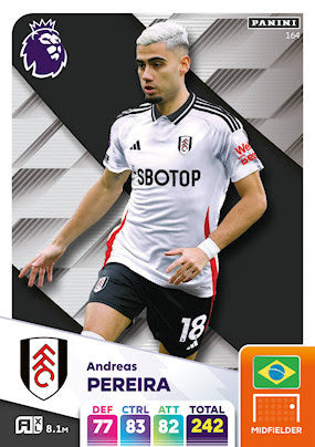 Panini Adrenalyn XL Premier League 2025 - Single FULHAM Cards (#154 - #171)