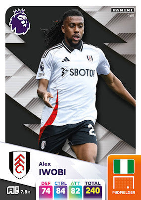 Panini Adrenalyn XL Premier League 2025 - Single FULHAM Cards (#154 - #171)