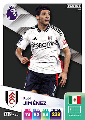 Panini Adrenalyn XL Premier League 2025 - Single FULHAM Cards (#154 - #171)