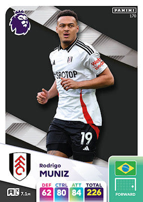 Panini Adrenalyn XL Premier League 2025 - Single FULHAM Cards (#154 - #171)