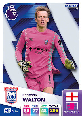 Panini Adrenalyn XL Premier League 2025 - Single IPSWICH TOWN Cards (#172 - #189)