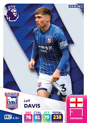 Panini Adrenalyn XL Premier League 2025 - Single IPSWICH TOWN Cards (#172 - #189)