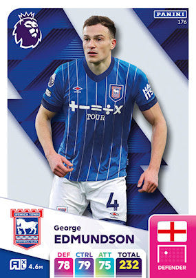 Panini Adrenalyn XL Premier League 2025 - Single IPSWICH TOWN Cards (#172 - #189)