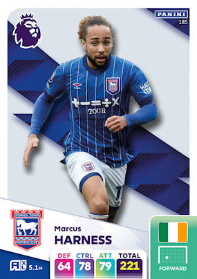 Panini Adrenalyn XL Premier League 2025 - Single IPSWICH TOWN Cards (#172 - #189)