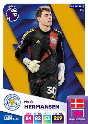 Panini Adrenalyn XL Premier League 2025 - Single LEICESTER CITY Cards (#190 - #207)