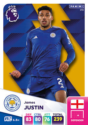 Panini Adrenalyn XL Premier League 2025 - Single LEICESTER CITY Cards (#190 - #207)