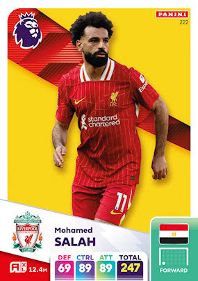 Panini Adrenalyn XL Premier League 2025 - Single LIVERPOOL Cards (#208 - #225)