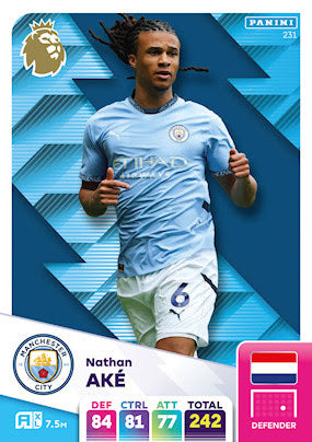 Panini Adrenalyn XL Premier League 2025 - Single MANCHESTER CITY Cards (#226 - #243)