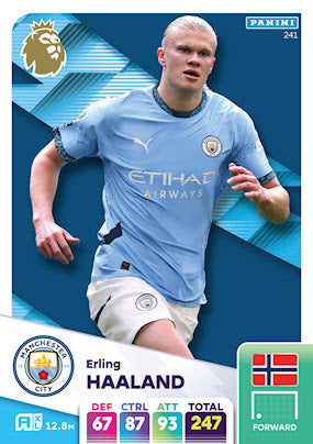 Panini Adrenalyn XL Premier League 2025 - Single MANCHESTER CITY Cards (#226 - #243)