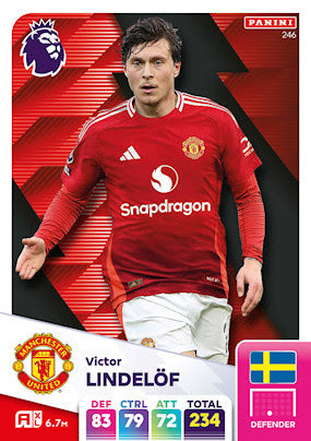 Panini Adrenalyn XL Premier League 2025 - Single MANCHESTER UNITED Cards (#244 - #261)