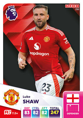 Panini Adrenalyn XL Premier League 2025 - Single MANCHESTER UNITED Cards (#244 - #261)