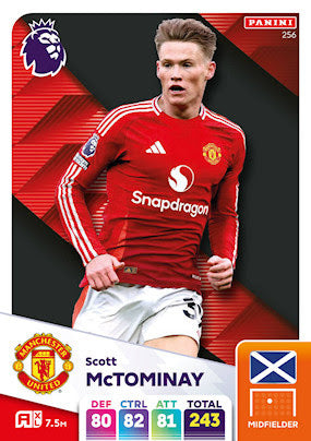 Panini Adrenalyn XL Premier League 2025 - Single MANCHESTER UNITED Cards (#244 - #261)