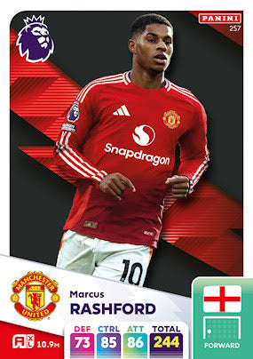 Panini Adrenalyn XL Premier League 2025 - Single MANCHESTER UNITED Cards (#244 - #261)