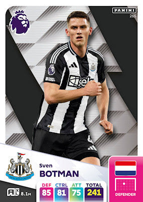 Panini Adrenalyn XL Premier League 2025 - Single NEWCASTLE UNITED Cards (#262 - #279)