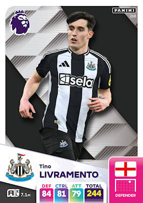 Panini Adrenalyn XL Premier League 2025 - Single NEWCASTLE UNITED Cards (#262 - #279)