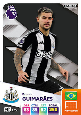 Panini Adrenalyn XL Premier League 2025 - Single NEWCASTLE UNITED Cards (#262 - #279)