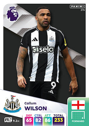 Panini Adrenalyn XL Premier League 2025 - Single NEWCASTLE UNITED Cards (#262 - #279)