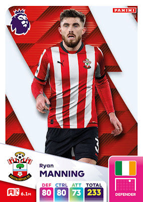 Panini Adrenalyn XL Premier League 2025 - Single SOUTHAMPTON Cards (#298 - #315)