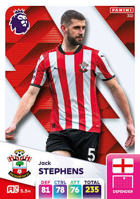 Panini Adrenalyn XL Premier League 2025 - Single SOUTHAMPTON Cards (#298 - #315)