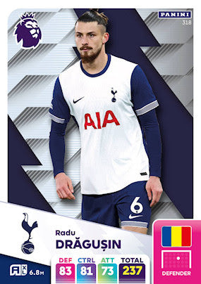 Panini Adrenalyn XL Premier League 2025 - Single TOTTENHAM HOTSPUR Cards (#316 - #333)