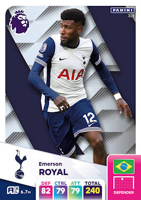 Panini Adrenalyn XL Premier League 2025 - Single TOTTENHAM HOTSPUR Cards (#316 - #333)