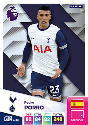 Panini Adrenalyn XL Premier League 2025 - Single TOTTENHAM HOTSPUR Cards (#316 - #333)