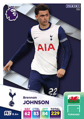 Panini Adrenalyn XL Premier League 2025 - Single TOTTENHAM HOTSPUR Cards (#316 - #333)