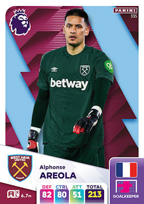 Panini Adrenalyn XL Premier League 2025 - Single WEST HAM UNITED Cards (#334 - #351)